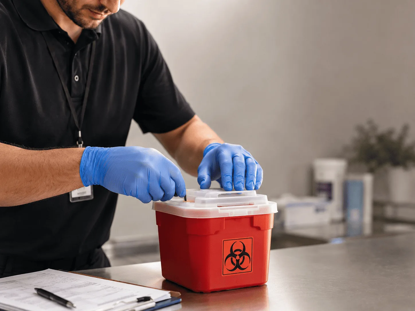 Why choose Sharps Waste Disposal in Buckland, OH